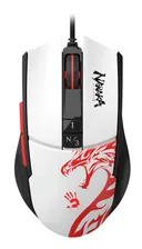 Мышь A4Tech Bloody L65 Max белый/рисунок оптическая проводная (12000dpi) (L65 MAX NARAKA)
