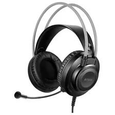 Наушники с микрофоном A4Tech Bloody G200S черные/красные, USB