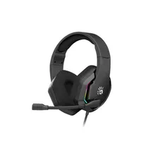 Наушники с микрофоном A4Tech Bloody белый/черный 2м мониторные USB оголовье (G260P) G260P