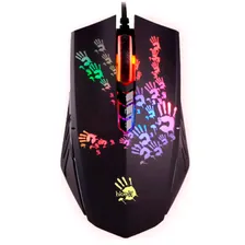 Мышь A4TECH Bloody A60 Activated 6200dpi 8кн USB Black