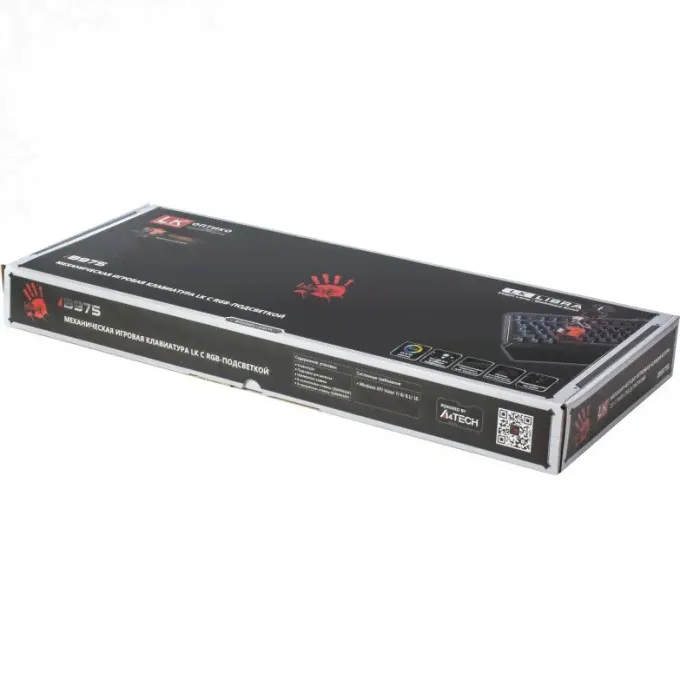 Клавиатура A4TECH BLOODY USB черная B975-2