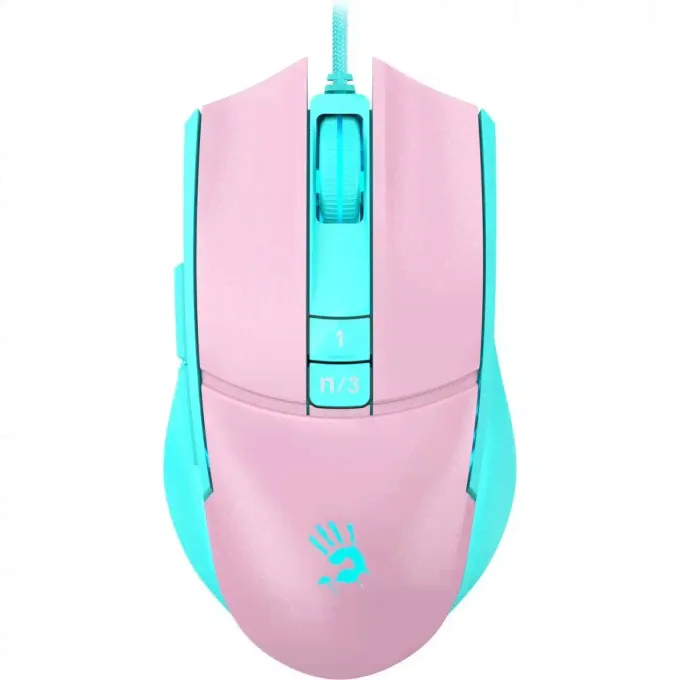 Мышь A4Tech Bloody L65 Max L65 MAX/SKY PINK