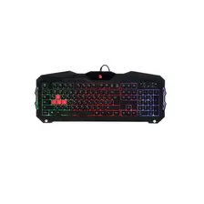 Клавиатура A4Tech Bloody B210 черный USB for gamer LED B210