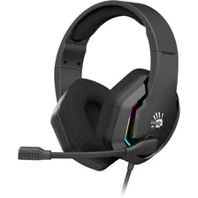 Наушники A4Tech Bloody G260P игровые, с микрофоном, подсветка, USB, черный