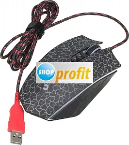 Мышь оптическая проводная A4 Bloody A7 Blazing, USB, черная (A7)
