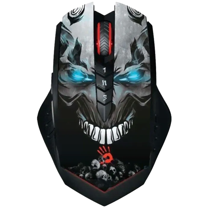 Мышь беспроводная A4Tech Bloody R8 Skull design Wireless