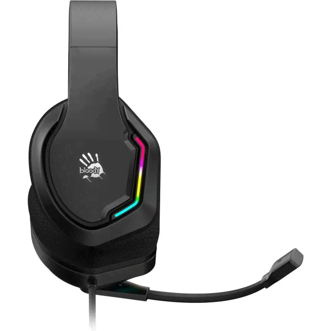 Наушники с микрофоном A4TECH BLOODY мониторные USB 2м черный G260P-1