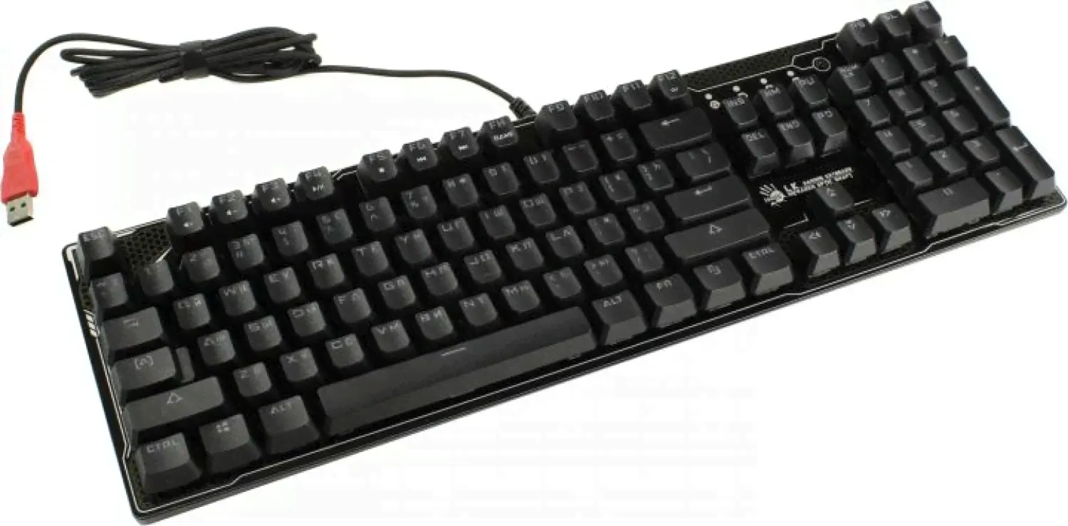 Игровая клавиатура USB A4Tech Bloody B810R механическая Black