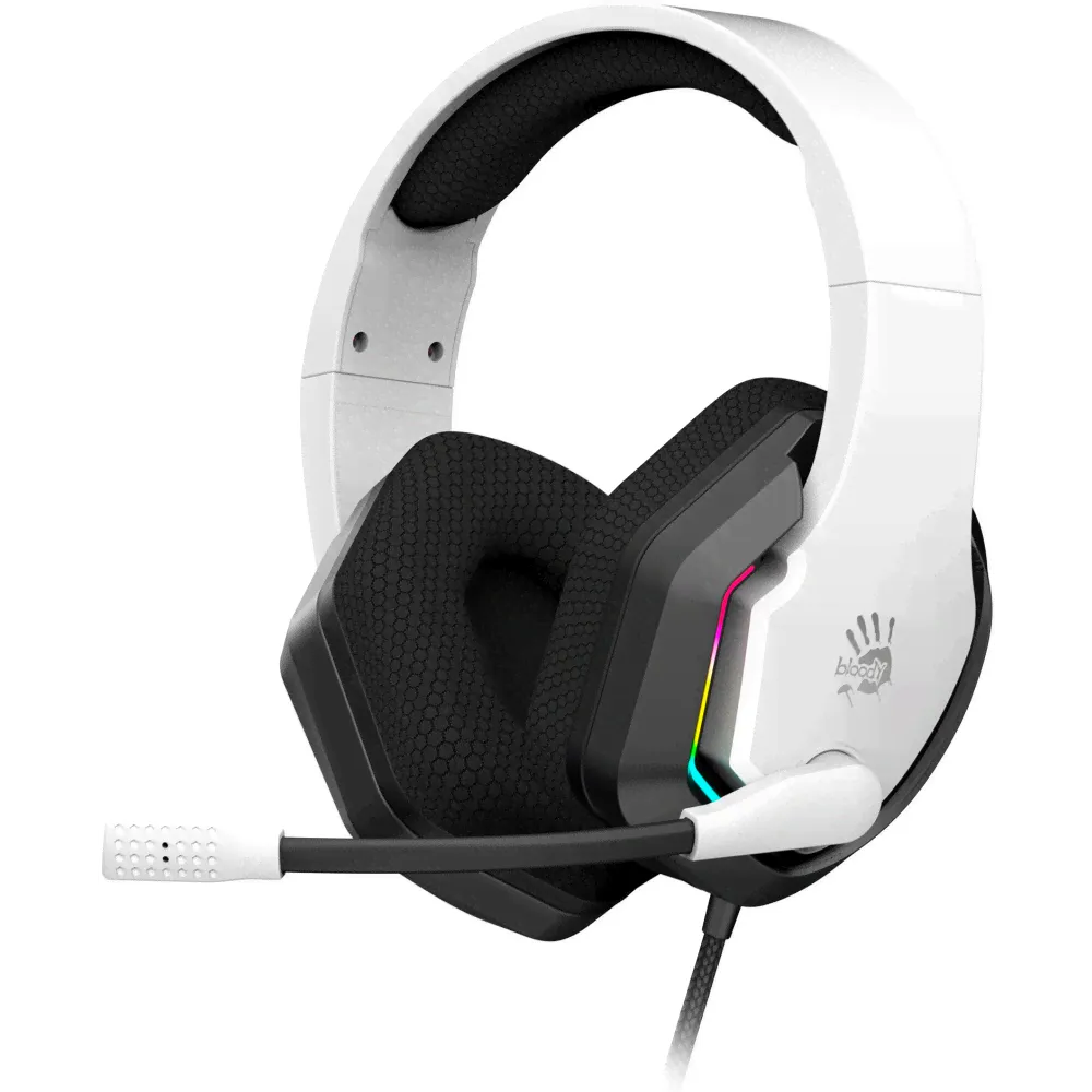 Гарнитура Bloody G260P White/Black-3