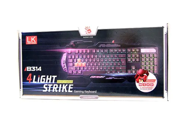 Игровая клавиатура A4Tech Bloody B314, Black-0