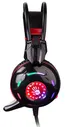 Наушники с микрофоном A4 Bloody G300 черный/красный 2.2м мониторные оголовье (G300) Black/red