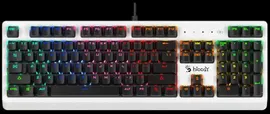 Клавиатура проводная A4TECH Bloody B810RC USB белый черный (B810RC ( WHITE ))