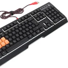 Клавиатура A4TECH BLOODY USB MULTIMEDIA FOR GAMER LED черная B188